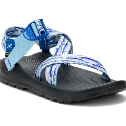 Chaco Men's Blue Fish Wide Width Z/1 Classic Sandal| Z/ Adjustable Sandals|Sandals
