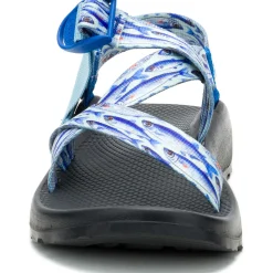 Chaco Men's Blue Fish Wide Width Z/1 Classic Sandal| Z/ Adjustable Sandals|Sandals