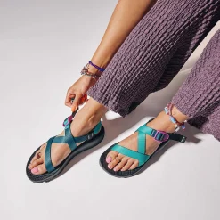 Chaco Women's Mismatch Z/1 Classic Wide Width Sandal|Women Z/ Adjustable Sandals|Sandals